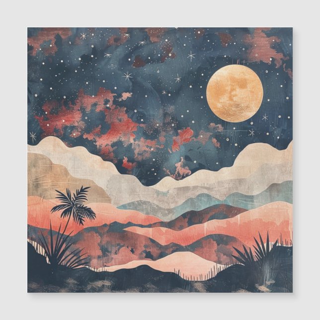 Paisagem Boho Abstrato (24) (Frente)