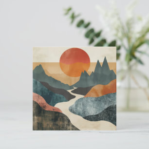 Paisagem Boho Abstrato (5)