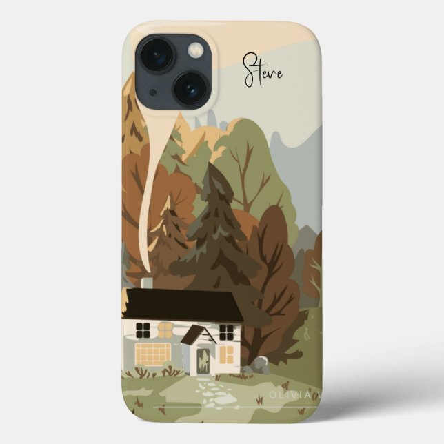 Paisagem bonita personalizada (Verso)