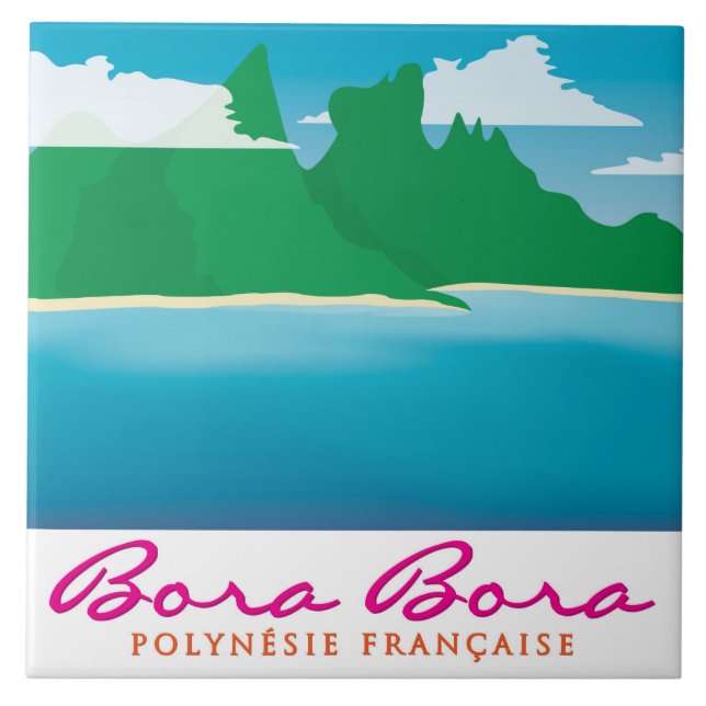 Paisagem Bora Bora (Frente)