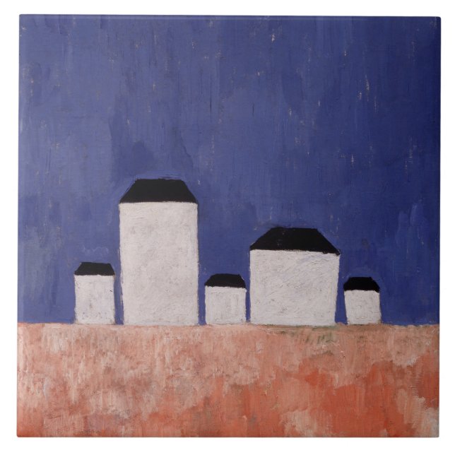 Paisagem com cinco casas, c.1932 (Frente)