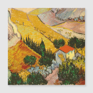 Paisagem com House e Ploughma Vincent van Gogh
