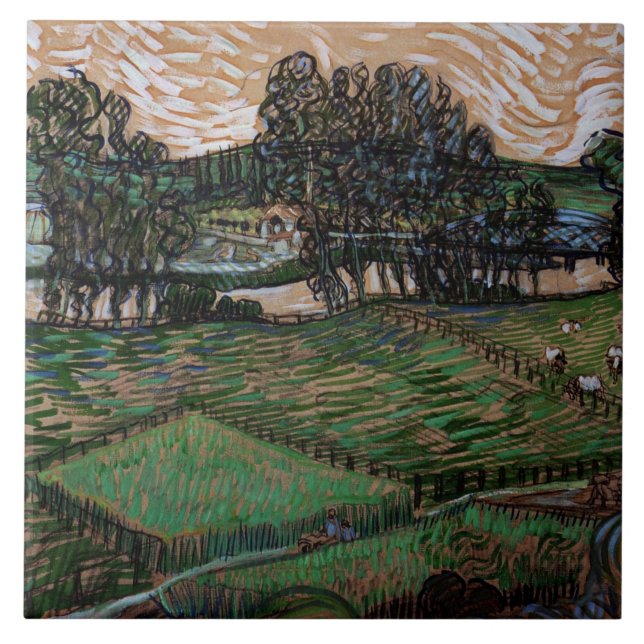 Paisagem com Ponte sobre o Oise (van Gogh) (Frente)