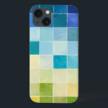 Paisagem com Quadrados Pixilados Multicoloridos<br><div class="desc">Megan Meagher criou esta peça utilizando um estilo conhecido como pixilação digital. Artistas usam programas de computador para design e desenhar suas peças,  produzindo renderizações impressionistas das configurações do mundo real. Se você ama abstrato,  a arte experimental é para você!</div>