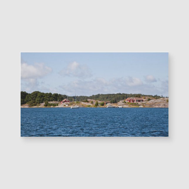Paisagem costeira idílica (Frente)