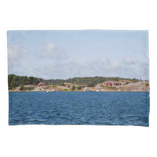 Paisagem costeira idílica