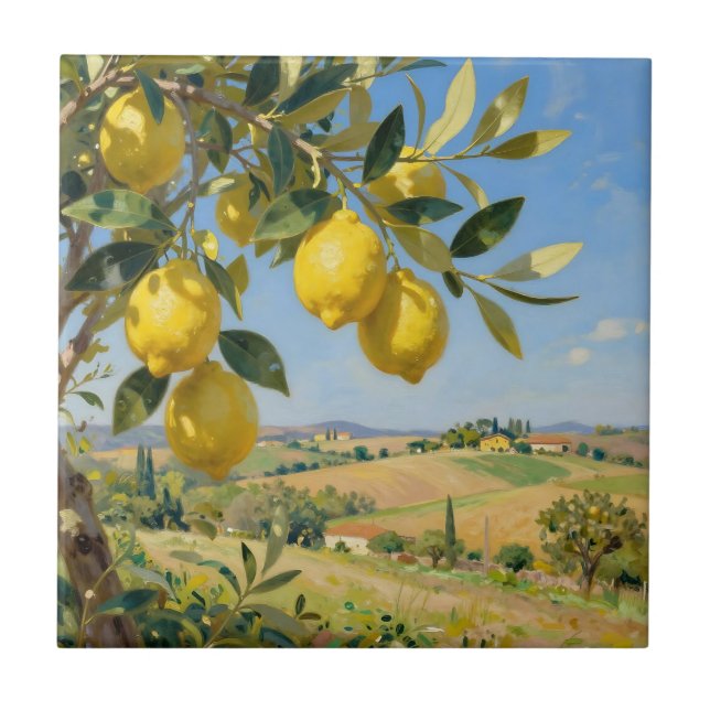 Paisagem da Figueira de Limão da Toscana (Frente)