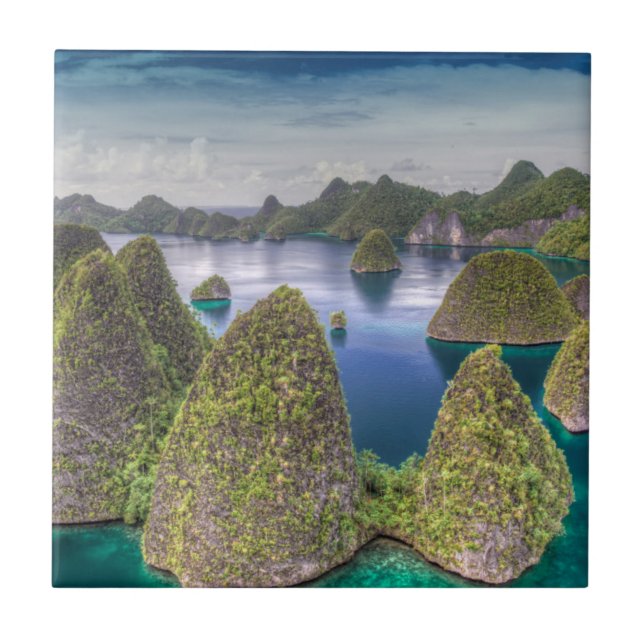 Paisagem da Ilha Wayag, Indonésia (Frente)