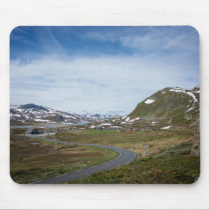 Paisagem da montanha no mousepad de Noruega