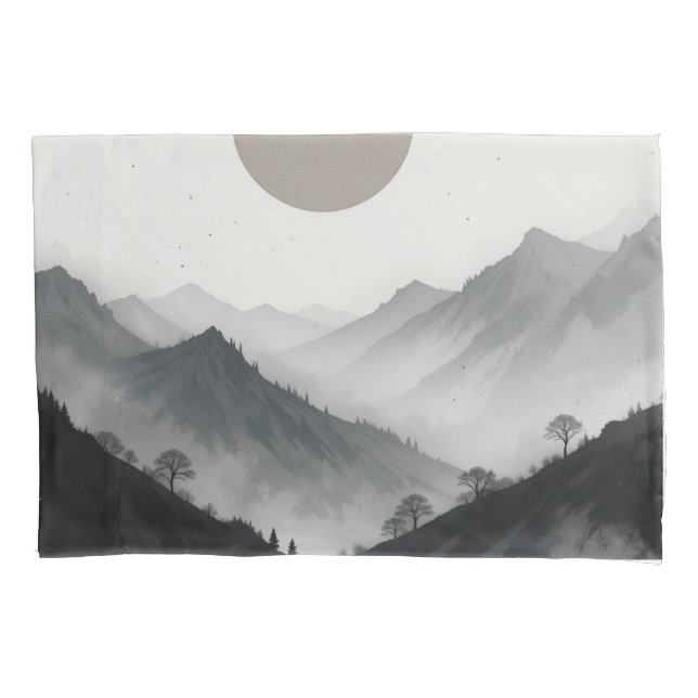 Paisagem de Black and White Mountain (Frente)