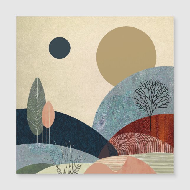 Paisagem de Colinas Fantasia (Frente)