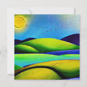 Paisagem de Colinas Verdes