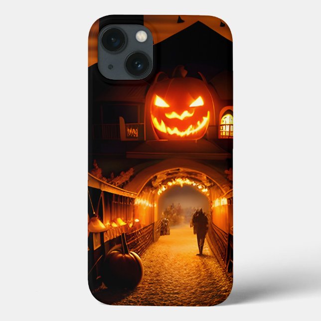 Paisagem de Halloween Cinco (Verso)