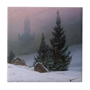Paisagem de inverno (por Caspar David Friedrich)