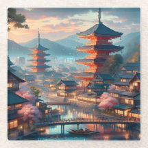 Paisagem de Kyoto Japão Viagem Antiga