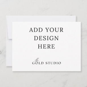 Paisagem de Modelo de Convite Pequeno (4,5 x 6,25)