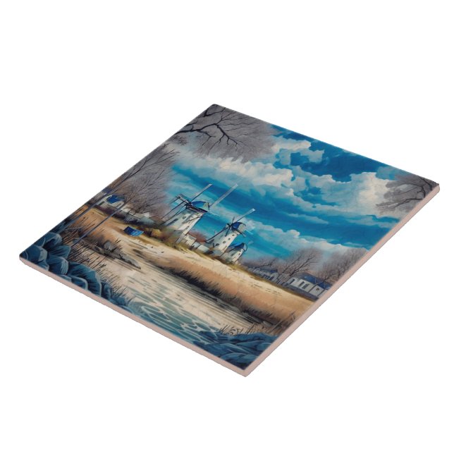 Paisagem de óleo das paisagens marítimas n.o 2 (Lateral)