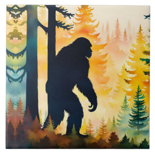 Paisagem de outono Sasquatch Sunset