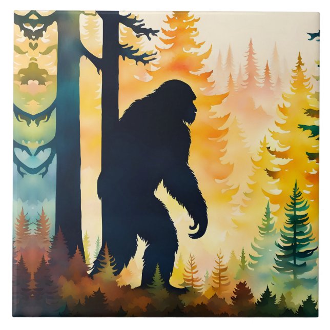 Paisagem de outono Sasquatch Sunset (Frente)