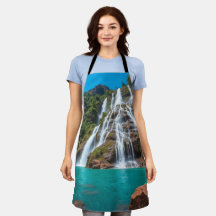 Paisagem de Quedas Tropicais