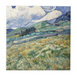 Paisagem de Saint-Rémy por Vincent Van Gogh
