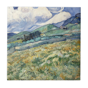 Paisagem de Saint-Rémy por Vincent Van Gogh