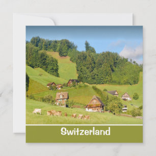 Paisagem de Verão na Suiça