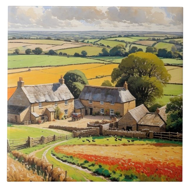 Paisagem do Campo Ver Paisagem da Cena Rústica (Frente)