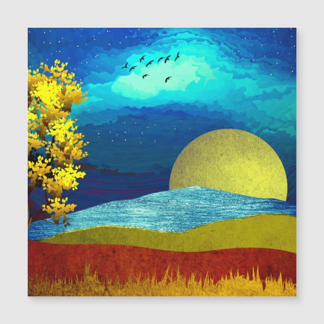 Paisagem do Céu Líquido (Frente)