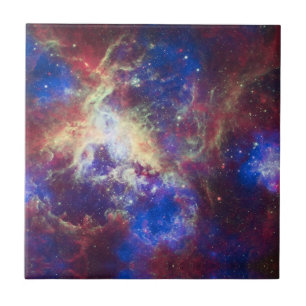 Paisagem do Espaço Azul Azul Moderno Elegante