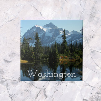 Paisagem do Estado de Washington Monte Shuksan