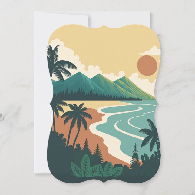 Paisagem do Havaí (Frente)