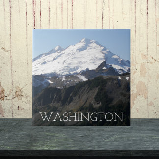 Paisagem do Monte Baker do Estado de Washington