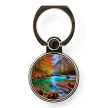 Paisagem do Rio de Outono Tranquilo