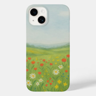Paisagem dos Prados de Flores Selvagens