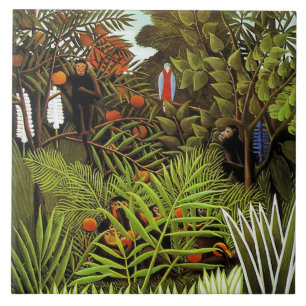 Paisagem Exótica, pintura de Henri Rousseau