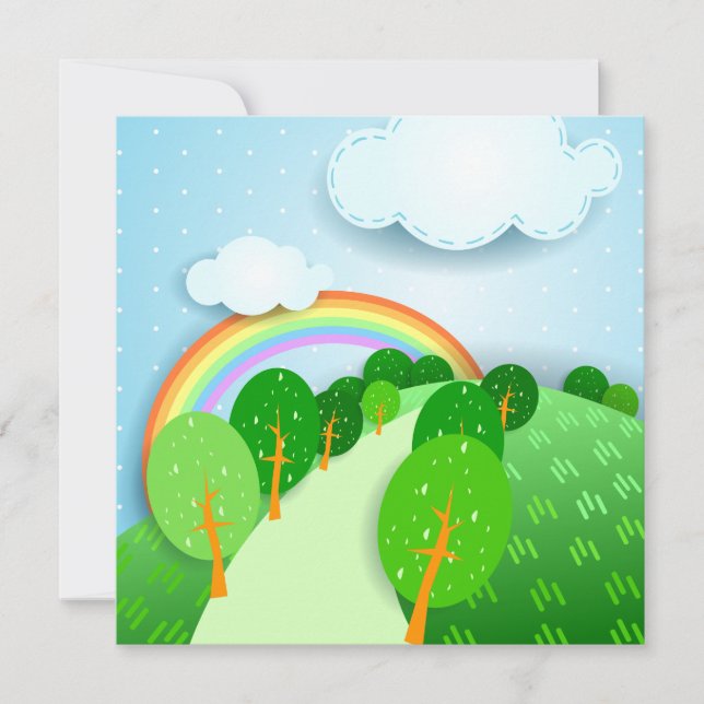 Paisagem fantasma, convite (Frente)