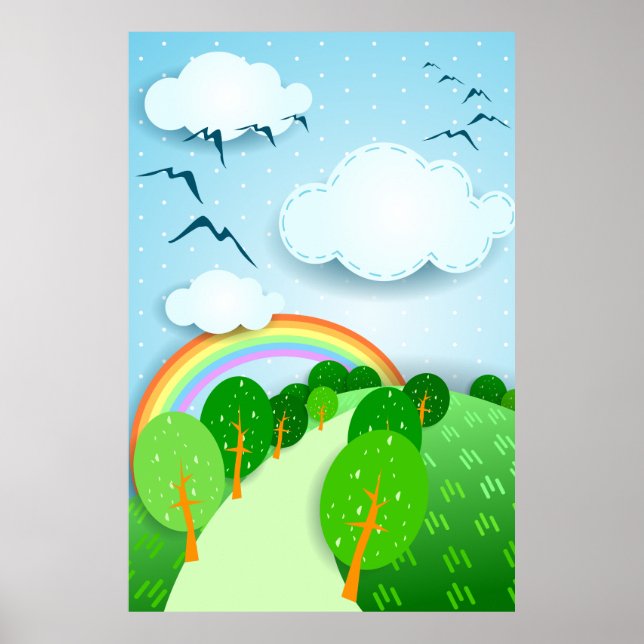 Paisagem fantasma, poster (Frente)