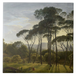 Paisagem Italiana com Pinheiros Guarda-chuvas (Voo