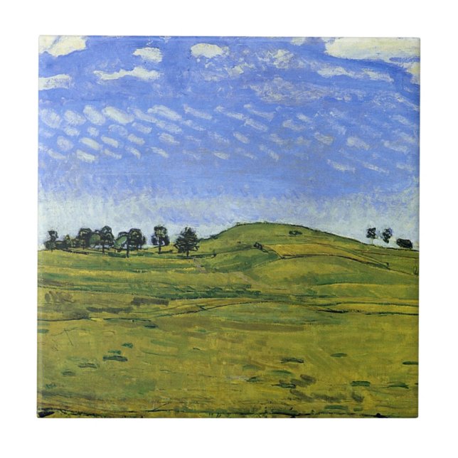 Paisagem Linda dos Alpes Suíços (Ferdinand Hodler) (Frente)