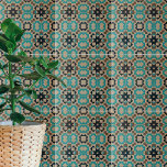 Paisagem Mágica Geométrica Negra Negra bege<br><div class="desc">Design decorativo único com um padrão sem soldadura feito de formas geométricas em preto e branco sobre um fundo texturizado de aspecto bege.</div>