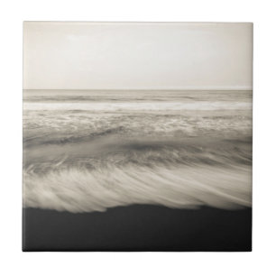 Paisagem marinha B&W, Havaí