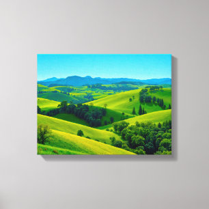 Paisagem Nº 15, Impressão em Tela da Série Paisage