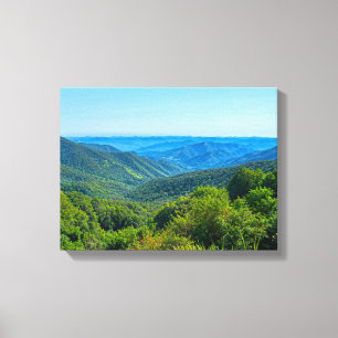 Paisagem Nº 18, Impressão em Tela da Série Paisage