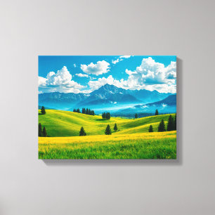 Paisagem Nº 20, Impressão em Tela Série Paisagem