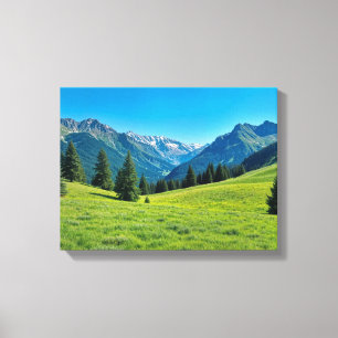 Paisagem Nº 9, Impressão em Tela da Série Paisagen
