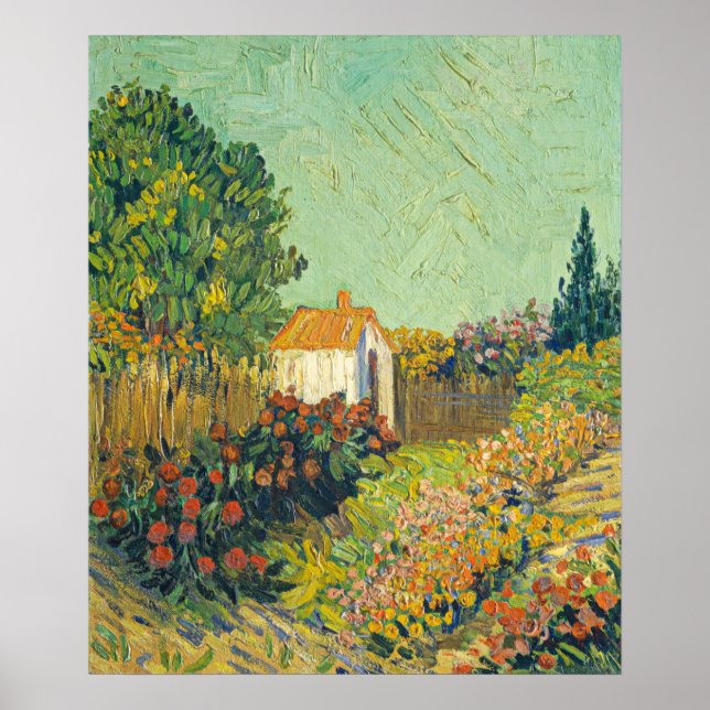 Paisagem - não Vincent van Gogh Fine Art Poster (Frente)