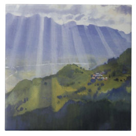 Paisagem nas Suiças (Serebriakova)