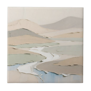 Paisagem Neutra Abstrata