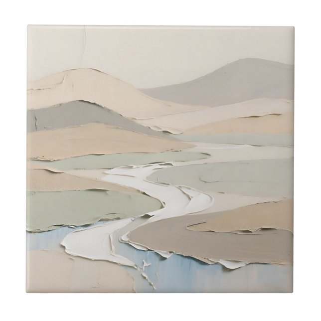 Paisagem Neutra Abstrata (Frente)